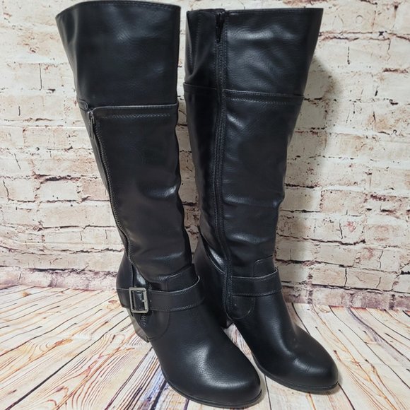 White Mountain Shoes - Cliffs White Mountain Pipeline Boots Black New in Box, Size 8